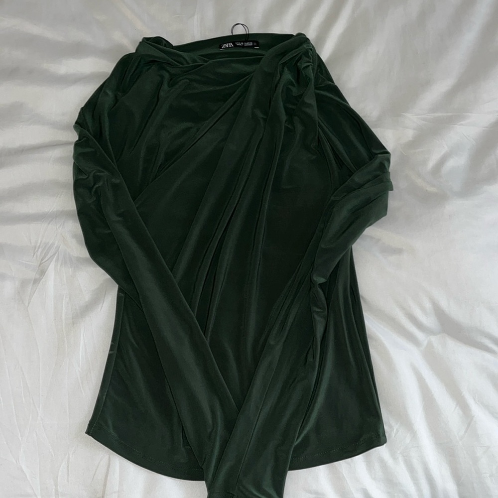 Zara Drapped Top
